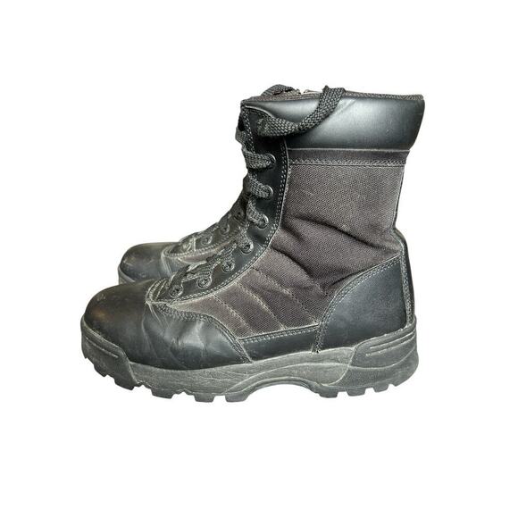 Original Swat Women’s Size 9 Boot Lace Up Combat Preloved Black Bootie - Picture 6 of 14